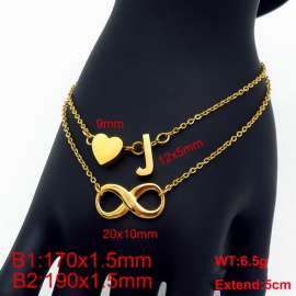 Stainless Steel Gold-plating Bracelet