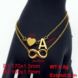 Stainless Steel Gold-plating Bracelet