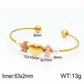 Stainless Steel Gold-plating Bangle