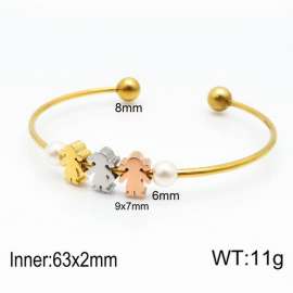 Stainless Steel Gold-plating Bangle