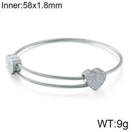 Stainless Steel Wire Bangle