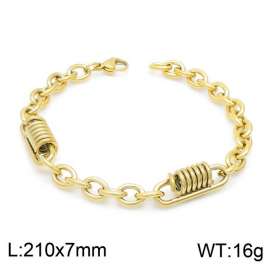 Stainless Steel Gold-plating Bracelet