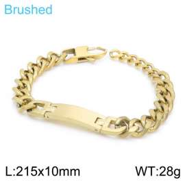 Stainless Steel Gold-plating Bracelet