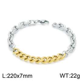 Stainless Steel Gold-plating Bracelet