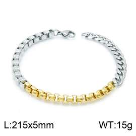 Stainless Steel Gold-plating Bracelet