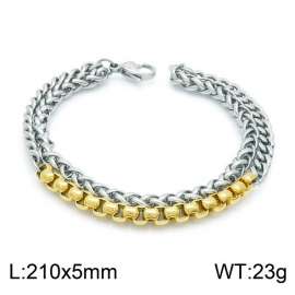 Stainless Steel Gold-plating Bracelet