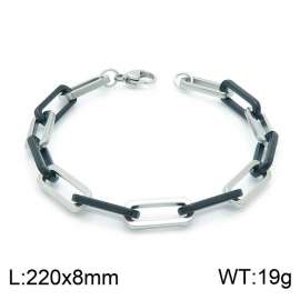 Stainless Steel Black-plating Bracelet