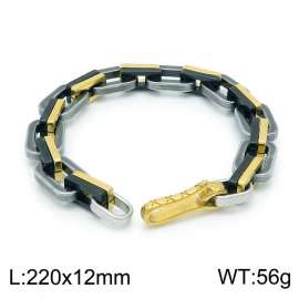 Stainless Steel Black-plating Bracelet