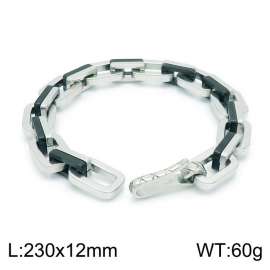 Stainless Steel Black-plating Bracelet