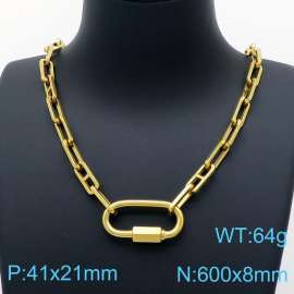 SS Gold-Plating Necklace