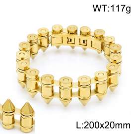 Stainless Steel Gold-plating Bracelet