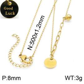 SS Gold-Plating Necklace