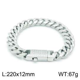 Stainless Steel Stone Bracelet