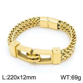 Stainless Steel Gold-plating Bracelet