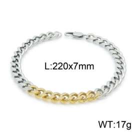 Stainless Steel Gold-plating Bracelet