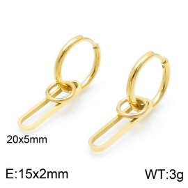 SS Gold-Plating Earring