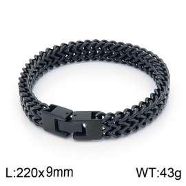 Steel Black-plating Bracelet