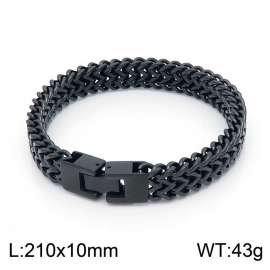 Steel Black-plating Bracelet