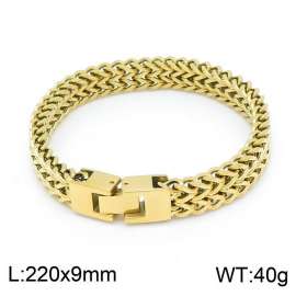 Stainless Steel Gold-plating Bracelet