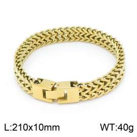 Stainless Steel Gold-plating Bracelet