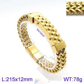 Stainless Steel Gold-plating Bracelet