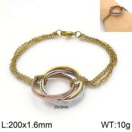 Stainless Steel Gold-plating Bracelet