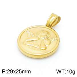 Stainless Steel Gold-plating Pendant