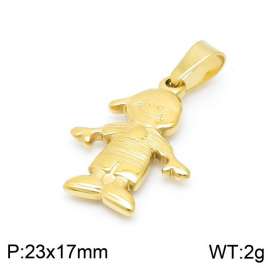 Stainless Steel Gold-plating Pendant