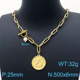 SS Gold-Plating Necklace