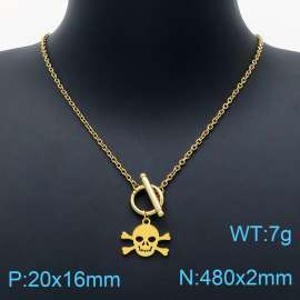 SS Gold-Plating Necklace