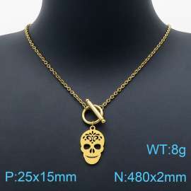 SS Gold-Plating Necklace