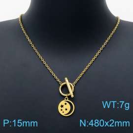 SS Gold-Plating Necklace