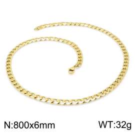 SS Gold-Plating Necklace