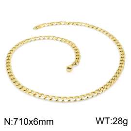 SS Gold-Plating Necklace