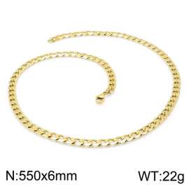 SS Gold-Plating Necklace