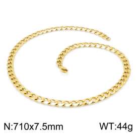 SS Gold-Plating Necklace