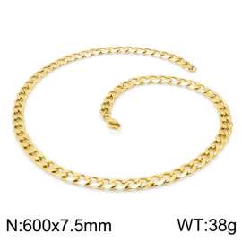 SS Gold-Plating Necklace