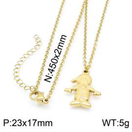 SS Gold-Plating Necklace