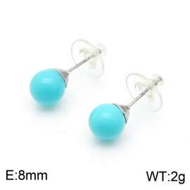 SS Shell Pearl Earrings