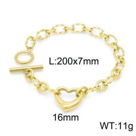 Stainless Steel Gold-plating Bracelet