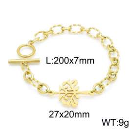 Stainless Steel Gold-plating Bracelet