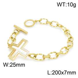 Stainless Steel Gold-plating Bracelet