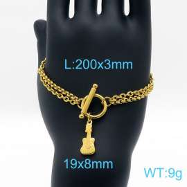 Stainless Steel Gold-plating Bracelet