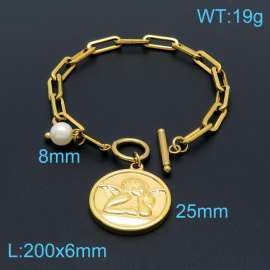 Stainless Steel Gold-plating Bracelet