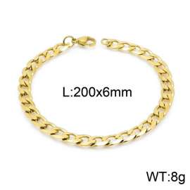 Stainless Steel Gold-plating Bracelet