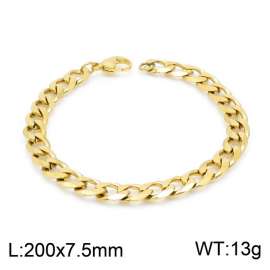 Stainless Steel Gold-plating Bracelet