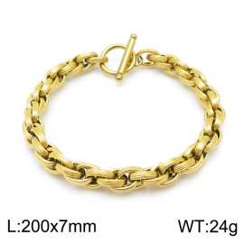 Stainless Steel Gold-plating Bracelet