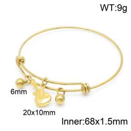 Stainless Steel Gold-plating Bangle