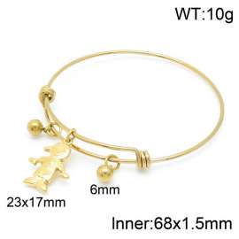 Stainless Steel Gold-plating Bangle