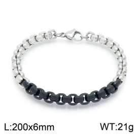 Stainless Steel Black-plating Bracelet